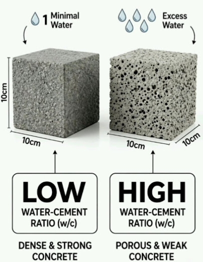 Water Cement Ratio Effects on Concrete Strength Every Engineer Must Know